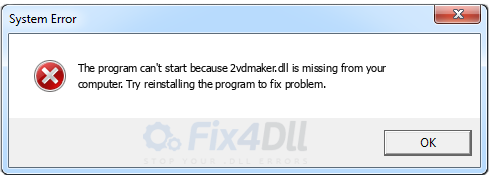 2vdmaker.dll missing