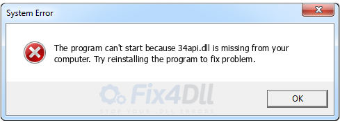 34api.dll missing