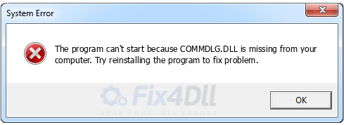 COMMDLG.DLL missing