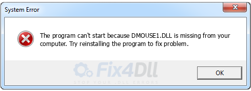 DMOUSE1.DLL missing