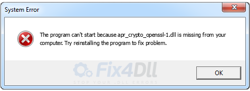 apr_crypto_openssl-1.dll missing