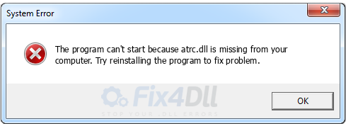 atrc.dll missing