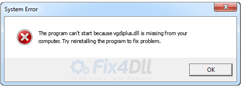 vgdiplus.dll missing