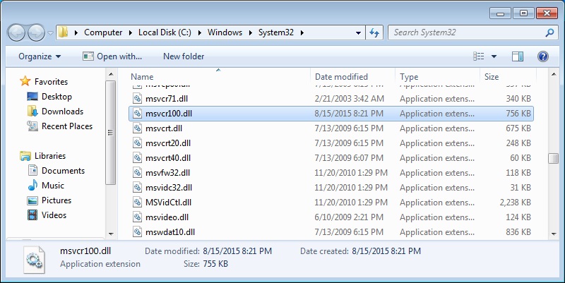 how to install dll files on windows 10