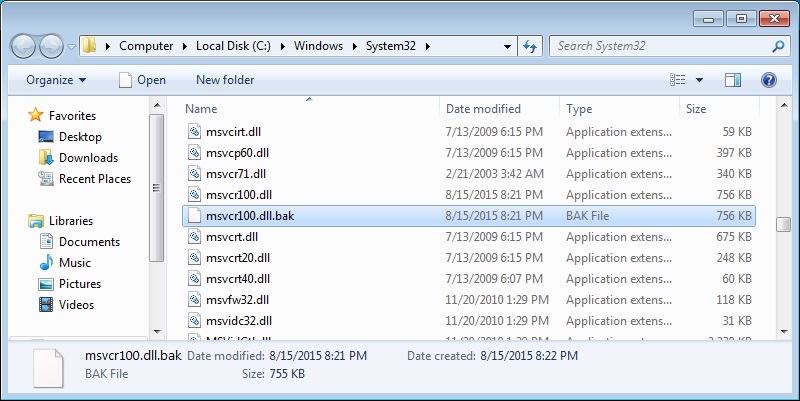 dll file download for windows 7